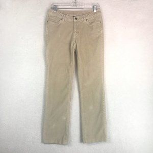 Patagonia Slim Fit Corduroy Pants Womens 28 Beige Stretch 55060 Preppy Outdoor